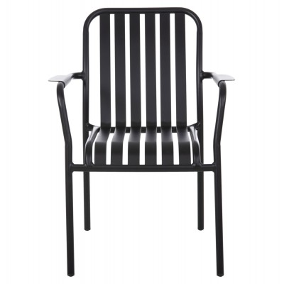 ΠΟΛΥΘΡΟΝΑ ΑΛΟΥΜΙΝΙΟΥ RACHEL HM6088.01 ΜΑΥΡΗ 63x58x85Υεκ. Εξωτερικού Χώρου
