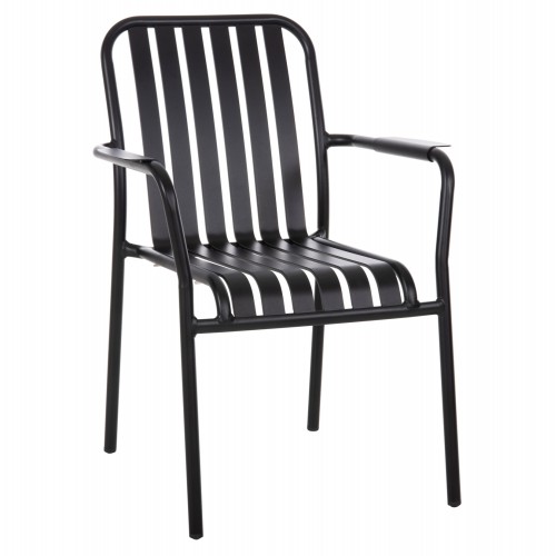 ΠΟΛΥΘΡΟΝΑ ΑΛΟΥΜΙΝΙΟΥ RACHEL HM6088.01 ΜΑΥΡΗ 63x58x85Υεκ. Εξωτερικού Χώρου