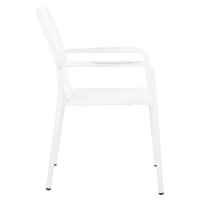 ΠΟΛΥΘΡΟΝΑ ΑΛΟΥΜΙΝΙΟΥ RACHEL HM6088.02 ΛΕΥΚΗ 63x58x85Υεκ. Εξωτερικού Χώρου