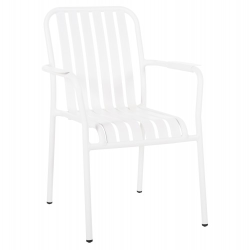 ΠΟΛΥΘΡΟΝΑ ΑΛΟΥΜΙΝΙΟΥ RACHEL HM6088.02 ΛΕΥΚΗ 63x58x85Υεκ. Εξωτερικού Χώρου