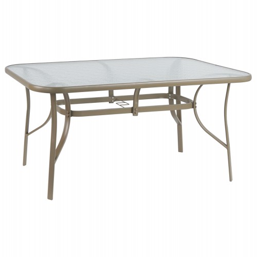 ΤΡΑΠΕΖΙ BRUNO 150X90Χ72Υεκ. ΜΕΤΑΛΛΙΚΟ ΣΑΜΠΑΝΙ ΜΕ ΓΥΑΛΙΝΗ ΕΠΙΦΑΝΕΙΑ HM5145.04 Εξωτερικού Χώρου ΤΡΑΠΕΖΙ BRUNO 150X90Χ72Υεκ. ΜΕΤΑΛΛΙΚΟ ΣΑΜΠΑΝΙ ΜΕ ΓΥΑΛΙΝΗ ΕΠΙΦΑΝΕΙΑ HM5145.04 Εξωτερικού Χώρου