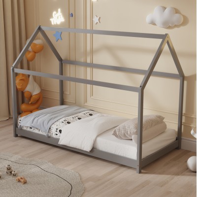 ΚΡΕΒΑΤΙ ΠΑΙΔΙΚΟ PEPE HM677.05 τ.MONTESSORI ΞΥΛΟ ΠΕΥΚΟ ΓΚΡΙ- 190x90εκ ΚΡΕΒΑΤΙ ΠΑΙΔΙΚΟ PEPE HM677.05 τ.MONTESSORI ΞΥΛΟ ΠΕΥΚΟ ΓΚΡΙ- 190x90εκ