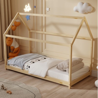 ΚΡΕΒΑΤΙ ΠΑΙΔΙΚΟ PEPE HM677.01 τ.MONTESSORI ΞΥΛΟ ΠΕΥΚΟ ΦΥΣΙΚΟ- 190x90εκ ΚΡΕΒΑΤΙ ΠΑΙΔΙΚΟ PEPE HM677.01 τ.MONTESSORI ΞΥΛΟ ΠΕΥΚΟ ΦΥΣΙΚΟ- 190x90εκ