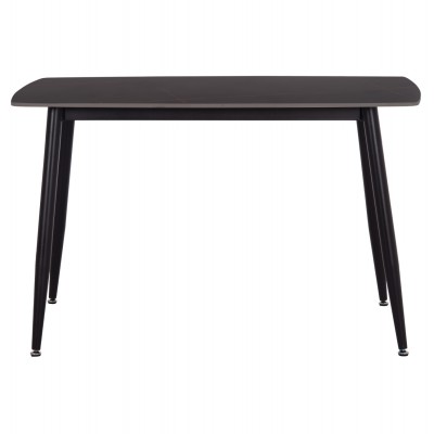 ΤΡΑΠΕΖΙ RAVEN HM9854.02 ΚΕΡΑΜΙΚΟ TOP ΜΑΥΡΟ ΜΑΡΜΑΡΟ-ΜΑΥΡΟ ΜΕΤΑΛΛΟ 117,5x67,5x76Υεκ. Σαλόνι