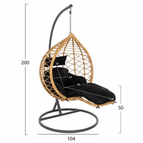 ΜΟΝΗ ΚΡΕΜΑΣΤΗ ΦΩΛΙΑ ME ΥΠΟΠΟΔΙΟ GRACIE HM5755.02 ΜΠΕΖ ΣΥΝΘ.RATTAN-ΓΚΡΙ ΜΕΤΑΛ.ΣΚΕΛΕΤΟΣ Φ104x200Υεκ Εξωτερικού Χώρου ΜΟΝΗ ΚΡΕΜΑΣΤΗ ΦΩΛΙΑ ME ΥΠΟΠΟΔΙΟ GRACIE HM5755.02 ΜΠΕΖ ΣΥΝΘ.RATTAN-ΓΚΡΙ ΜΕΤΑΛ.ΣΚΕΛΕΤΟΣ Φ104x200Υεκ Εξωτερικού Χώρου