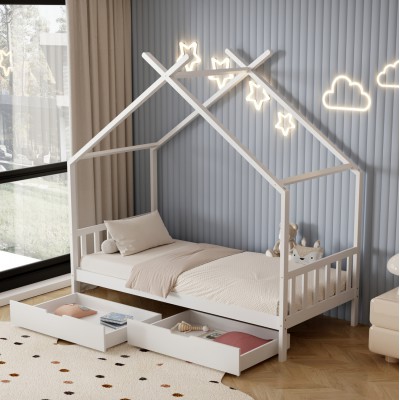 ΚΡΕΒΑΤΙ ΠΑΙΔΙΚΟ KLARICE HM680.03 τ.MONTESSORI-2 ΣΥΡΤΑΡΙΑ-ΞΥΛΟ ΠΕΥΚΟΥ ΛΕΥΚΟ-190x90εκ ΚΡΕΒΑΤΙ ΠΑΙΔΙΚΟ KLARICE HM680.03 τ.MONTESSORI-2 ΣΥΡΤΑΡΙΑ-ΞΥΛΟ ΠΕΥΚΟΥ ΛΕΥΚΟ-190x90εκ