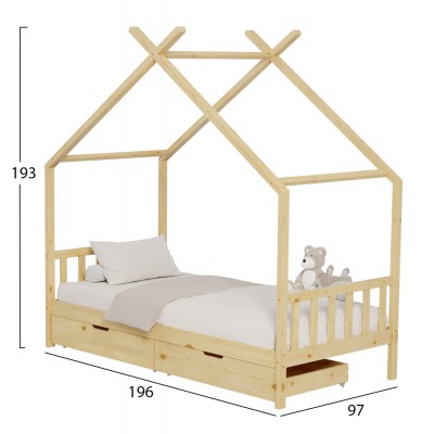 ΚΡΕΒΑΤΙ ΠΑΙΔΙΚΟ KLARICE HM680.01 τ.MONTESSORI-2 ΣΥΡΤΑΡΙΑ-ΞΥΛΟ ΠΕΥΚΟ ΦΥΣΙΚΟ-190x90εκ Παιδικό δωμάτιο ΚΡΕΒΑΤΙ ΠΑΙΔΙΚΟ KLARICE HM680.01 τ.MONTESSORI-2 ΣΥΡΤΑΡΙΑ-ΞΥΛΟ ΠΕΥΚΟ ΦΥΣΙΚΟ-190x90εκ Παιδικό δωμάτιο