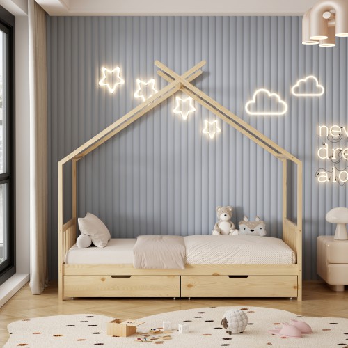 ΚΡΕΒΑΤΙ ΠΑΙΔΙΚΟ KLARICE HM680.01 τ.MONTESSORI-2 ΣΥΡΤΑΡΙΑ-ΞΥΛΟ ΠΕΥΚΟ ΦΥΣΙΚΟ-190x90εκ Παιδικό δωμάτιο ΚΡΕΒΑΤΙ ΠΑΙΔΙΚΟ KLARICE HM680.01 τ.MONTESSORI-2 ΣΥΡΤΑΡΙΑ-ΞΥΛΟ ΠΕΥΚΟ ΦΥΣΙΚΟ-190x90εκ Παιδικό δωμάτιο