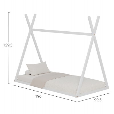 ΚΡΕΒΑΤΙ ΠΑΙΔΙΚΟ MUNK HM681.03 τ.MONTESSORI ΜΑΣΙΦ ΞΥΛΟ ΠΕΥΚΟΥ ΛΕΥΚΟ- 190x90εκ Παιδικό δωμάτιο ΚΡΕΒΑΤΙ ΠΑΙΔΙΚΟ MUNK HM681.03 τ.MONTESSORI ΜΑΣΙΦ ΞΥΛΟ ΠΕΥΚΟΥ ΛΕΥΚΟ- 190x90εκ Παιδικό δωμάτιο