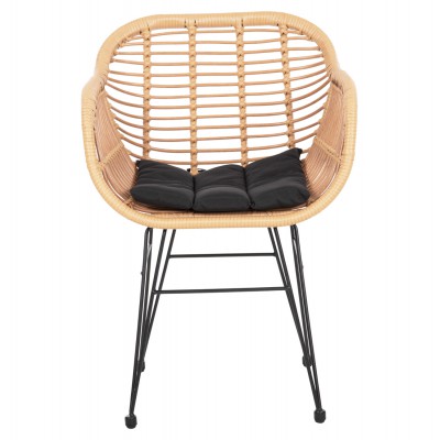ΠΟΛΥΘΡΟΝΑ ΜΕ ΜΑΞΙΛΑΡΙ ΜΕΤΑΛΛΙΚΗ ALLEGRA HM5450.31 ΜΕ WICKER ΜΠΕΖ 58x59x82Υ Εξωτερικού Χώρου ΠΟΛΥΘΡΟΝΑ ΜΕ ΜΑΞΙΛΑΡΙ ΜΕΤΑΛΛΙΚΗ ALLEGRA HM5450.31 ΜΕ WICKER ΜΠΕΖ 58x59x82Υ Εξωτερικού Χώρου