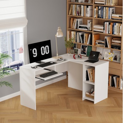 ΓΩΝΙΑΚΟ ΓΡΑΦΕΙΟ SHIG HM2135.03 MDF ΣΕ ΛΕΥΚΟ 140x120x75Υεκ Έπιπλα Γραφείου ΓΩΝΙΑΚΟ ΓΡΑΦΕΙΟ SHIG HM2135.03 MDF ΣΕ ΛΕΥΚΟ 140x120x75Υεκ Έπιπλα Γραφείου