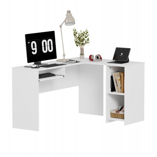 ΓΩΝΙΑΚΟ ΓΡΑΦΕΙΟ SHIG HM2135.03 MDF ΣΕ ΛΕΥΚΟ 140x120x75Υεκ Έπιπλα Γραφείου ΓΩΝΙΑΚΟ ΓΡΑΦΕΙΟ SHIG HM2135.03 MDF ΣΕ ΛΕΥΚΟ 140x120x75Υεκ Έπιπλα Γραφείου