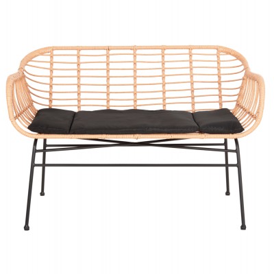 ΚΑΝΑΠΕΣ ALLEGRA HM6077 ΜΑΥΡΟ ΜΕΤΑΛΛΟ-ΜΠΕΖ ΣΥΝΘ.RATTAN 120x62x80Υεκ. Εξωτερικού Χώρου ΚΑΝΑΠΕΣ ALLEGRA HM6077 ΜΑΥΡΟ ΜΕΤΑΛΛΟ-ΜΠΕΖ ΣΥΝΘ.RATTAN 120x62x80Υεκ. Εξωτερικού Χώρου
