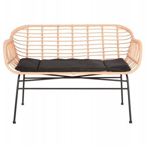 ΚΑΝΑΠΕΣ ALLEGRA HM6077 ΜΑΥΡΟ ΜΕΤΑΛΛΟ-ΜΠΕΖ ΣΥΝΘ.RATTAN 120x62x80Υεκ. Εξωτερικού Χώρου ΚΑΝΑΠΕΣ ALLEGRA HM6077 ΜΑΥΡΟ ΜΕΤΑΛΛΟ-ΜΠΕΖ ΣΥΝΘ.RATTAN 120x62x80Υεκ. Εξωτερικού Χώρου