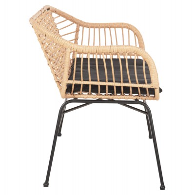 ΚΑΝΑΠΕΣ ALLEGRA HM6077 ΜΑΥΡΟ ΜΕΤΑΛΛΟ-ΜΠΕΖ ΣΥΝΘ.RATTAN 120x62x80Υεκ. Εξωτερικού Χώρου ΚΑΝΑΠΕΣ ALLEGRA HM6077 ΜΑΥΡΟ ΜΕΤΑΛΛΟ-ΜΠΕΖ ΣΥΝΘ.RATTAN 120x62x80Υεκ. Εξωτερικού Χώρου