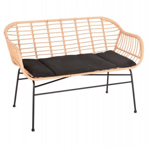 ΚΑΝΑΠΕΣ ALLEGRA HM6077 ΜΑΥΡΟ ΜΕΤΑΛΛΟ-ΜΠΕΖ ΣΥΝΘ.RATTAN 120x62x80Υεκ. Εξωτερικού Χώρου ΚΑΝΑΠΕΣ ALLEGRA HM6077 ΜΑΥΡΟ ΜΕΤΑΛΛΟ-ΜΠΕΖ ΣΥΝΘ.RATTAN 120x62x80Υεκ. Εξωτερικού Χώρου