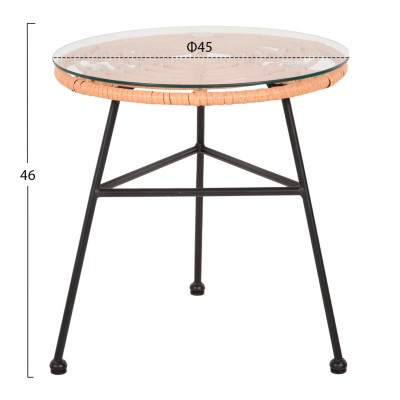 ΣΕΤ ΕΞΩΤΕΡΙΚΟΥ ΧΩΡΟΥ 3ΤΜΧ ALLEGRA HM21047.11 ΜΠΕΖ ΣΥΝΘ.RATTAN-ΜΕΤΑΛΛΟ ΣΕ ΜΑΥΡΟ ΣΕΤ ΕΞΩΤΕΡΙΚΟΥ ΧΩΡΟΥ 3ΤΜΧ ALLEGRA HM21047.11 ΜΠΕΖ ΣΥΝΘ.RATTAN-ΜΕΤΑΛΛΟ ΣΕ ΜΑΥΡΟ