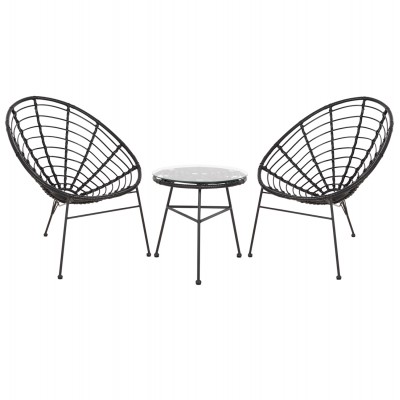 ΣΕΤ ΕΞΩΤΕΡΙΚΟΥ ΧΩΡΟΥ 3ΤΜΧ ALLEGRA HM21047.12 ΜΑΥΡΟ ΣΥΝΘ.RATTAN & ΜΕΤΑΛΛΟ ΣΕΤ ΕΞΩΤΕΡΙΚΟΥ ΧΩΡΟΥ 3ΤΜΧ ALLEGRA HM21047.12 ΜΑΥΡΟ ΣΥΝΘ.RATTAN & ΜΕΤΑΛΛΟ