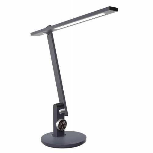 ΦΩΤΙΣΤΙΚΟ ΓΡΑΦΕΙΟΥ LED BLAIN PRO HM4445.07 ΓΚΡΙ ΜΕΤΑΛΛΙΚΟ ΧΡΩΜΑ Φ19x49,9Υεκ. Διακόσμηση - Φως - Χαλιά
