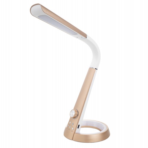 ΦΩΤΙΣΤΙΚΟ ΓΡΑΦΕΙΟΥ LED BLAIN PRO HM4451.09 ΧΡΥΣΟ-ΛΕΥΚΟ ΧΡΩΜΑ 34,3x18,3x42,5Υεκ. Διακόσμηση - Φως - Χαλιά