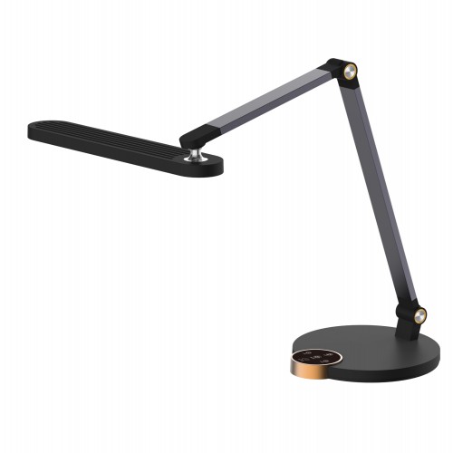 ΦΩΤΙΣΤΙΚΟ ΓΡΑΦΕΙΟΥ LED BLAIN PRO HM4454.02 ΜΑΥΡΗ ΒΑΣΗ ABS-ΓΚΡΙ ΑΛΟΥΜΙΝΙΟ 51,8x40Υεκ. Διακόσμηση - Φως - Χαλιά
