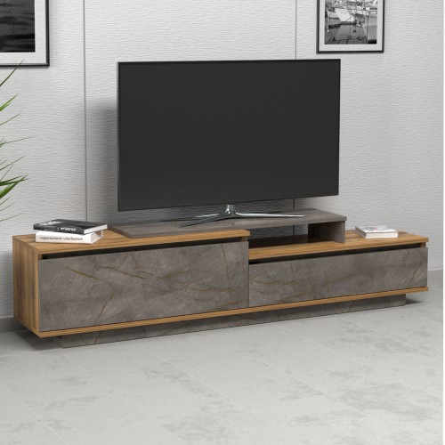 ΕΠΙΠΛΟ TV LEIS HM18186 ΜΕΛΑΜΙΝΗ ΣΕ ΦΥΣΙΚΟ ΞΥΛΟΥ & ΟΨΗ ΓΚΡΙ ΜΑΡΜΑΡΟ 180x35x42Υεκ. Σαλόνι ΕΠΙΠΛΟ TV LEIS HM18186 ΜΕΛΑΜΙΝΗ ΣΕ ΦΥΣΙΚΟ ΞΥΛΟΥ & ΟΨΗ ΓΚΡΙ ΜΑΡΜΑΡΟ 180x35x42Υεκ. Σαλόνι