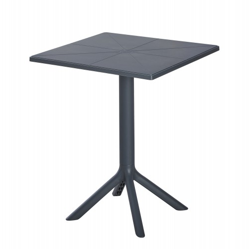 ΤΡΑΠΕΖΙ ΠΟΛΥΠΡΟΠΥΛΕΝΙΟΥ ΤΕΤΡΑΓΩΝΟ TERRIN HM6125.20 ΣΚΟΥΡΟ ΓΚΡΙ 60,5x60,5x76,5Υεκ. Εξωτερικού Χώρου ΤΡΑΠΕΖΙ ΠΟΛΥΠΡΟΠΥΛΕΝΙΟΥ ΤΕΤΡΑΓΩΝΟ TERRIN HM6125.20 ΣΚΟΥΡΟ ΓΚΡΙ 60,5x60,5x76,5Υεκ. Εξωτερικού Χώρου