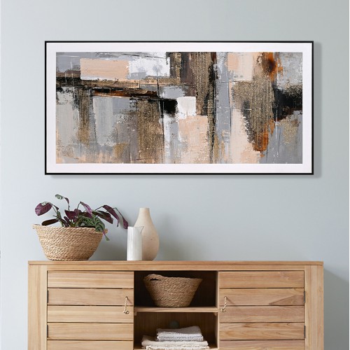 ΠΙΝΑΚΑΣ ΤΟΙΧΟΥ ABSTRACT HM4551 ΜΕ ΚΟΡΝΙΖΑ ΜΑΥΡΗ-ΚΑΜΒΑΣ 142x4.5x72Υεκ Διακόσμηση - Φως - Χαλιά ΠΙΝΑΚΑΣ ΤΟΙΧΟΥ ABSTRACT HM4551 ΜΕ ΚΟΡΝΙΖΑ ΜΑΥΡΗ-ΚΑΜΒΑΣ 142x4.5x72Υεκ Διακόσμηση - Φως - Χαλιά