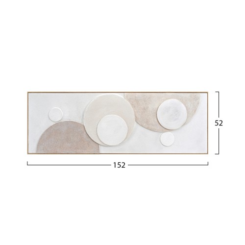 ΠΙΝΑΚΑΣ ΤΟΙΧΟΥ 3D HM4573 ΜΕ ΚΟΡΝΙΖΑ ΜΠΕΖ-ΧΕΙΡΟΠΟΙΗΤΟΙ ΚΥΚΛΟΙ 152x5Χ52Υεκ. Διακόσμηση - Φως - Χαλιά ΠΙΝΑΚΑΣ ΤΟΙΧΟΥ 3D HM4573 ΜΕ ΚΟΡΝΙΖΑ ΜΠΕΖ-ΧΕΙΡΟΠΟΙΗΤΟΙ ΚΥΚΛΟΙ 152x5Χ52Υεκ. Διακόσμηση - Φως - Χαλιά
