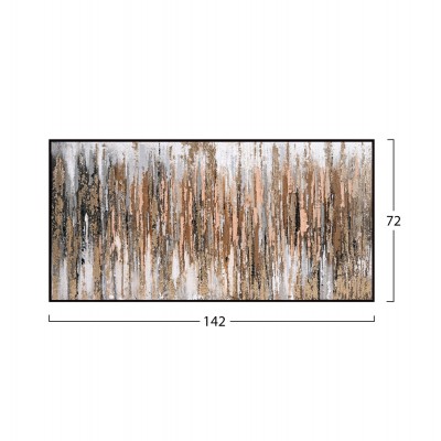 ΠΙΝΑΚΑΣ ΤΟΙΧΟΥ SEDIMENT HM4574.01 ΜΕ ΚΟΡΝΙΖΑ ΜΑΥΡΗ-ΚΑΜΒΑΣ 142x4.5x72Υεκ ΠΙΝΑΚΑΣ ΤΟΙΧΟΥ SEDIMENT HM4574.01 ΜΕ ΚΟΡΝΙΖΑ ΜΑΥΡΗ-ΚΑΜΒΑΣ 142x4.5x72Υεκ