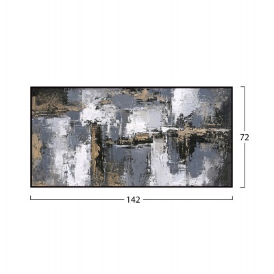 ΠΙΝΑΚΑΣ ΤΟΙΧΟΥ SEDIMENT HM4576 ΜΕ ΚΟΡΝΙΖΑ ΜΑΥΡΗ-ΚΑΜΒΑΣ 142x4.5x72Υεκ ΠΙΝΑΚΑΣ ΤΟΙΧΟΥ SEDIMENT HM4576 ΜΕ ΚΟΡΝΙΖΑ ΜΑΥΡΗ-ΚΑΜΒΑΣ 142x4.5x72Υεκ