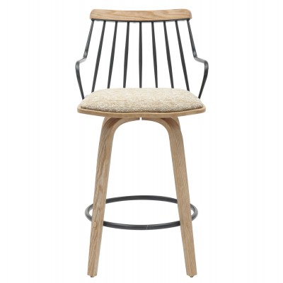 ΣΚΑΜΠΟ ΜΠΑΡ JUDI HM9985.01 WHITE WASH Κ.Π.-ΜΑΥΡΟ ΜΕΤΑΛΛΟ-ΜΠΕΖ ΥΦΑΣΜΑ 48x52x92Υεκ Τραπεζαρία ΣΚΑΜΠΟ ΜΠΑΡ JUDI HM9985.01 WHITE WASH Κ.Π.-ΜΑΥΡΟ ΜΕΤΑΛΛΟ-ΜΠΕΖ ΥΦΑΣΜΑ 48x52x92Υεκ Τραπεζαρία