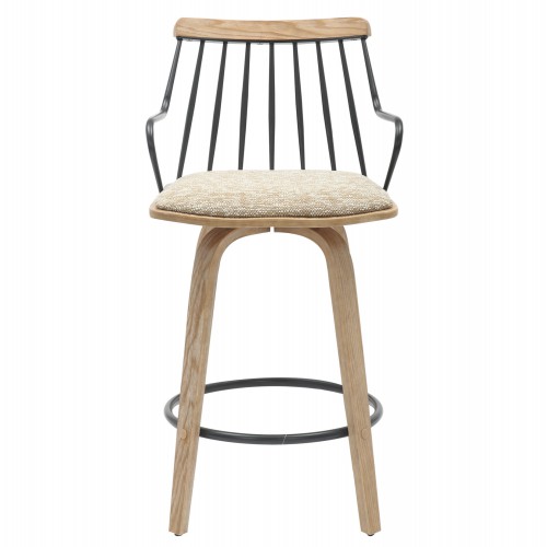 ΣΚΑΜΠΟ ΜΠΑΡ JUDI HM9985.01 WHITE WASH Κ.Π.-ΜΑΥΡΟ ΜΕΤΑΛΛΟ-ΜΠΕΖ ΥΦΑΣΜΑ 48x52x92Υεκ Τραπεζαρία ΣΚΑΜΠΟ ΜΠΑΡ JUDI HM9985.01 WHITE WASH Κ.Π.-ΜΑΥΡΟ ΜΕΤΑΛΛΟ-ΜΠΕΖ ΥΦΑΣΜΑ 48x52x92Υεκ Τραπεζαρία