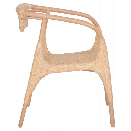 ΠΟΛΥΘΡΟΝΑ GABE ΕΣΩΤ.ΧΩΡΩΝ HM9956.01 ΦΥΣΙΚΟ RATTAN 62x60x79Υεκ. Σαλόνι