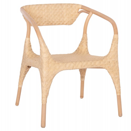ΠΟΛΥΘΡΟΝΑ GABE ΕΣΩΤ.ΧΩΡΩΝ HM9956.01 ΦΥΣΙΚΟ RATTAN 62x60x79Υεκ. Σαλόνι