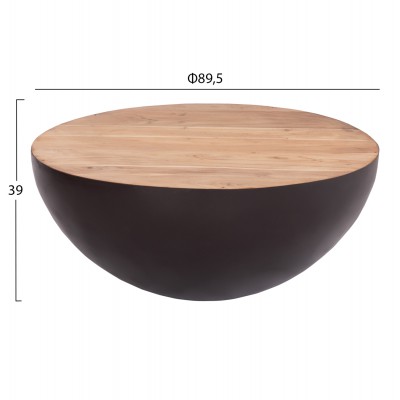 ΔΙΑΚΟΣΜΗΤΙΚΟ ΤΡΑΠΕΖΙ ΣΑΛΟΝΙΟΥ BOWL Φ89,5X39Yεκ. RUSTY ΜΕ ΞΥΛΟ ΑΚΑΚΙΑΣ HM8717.22 ΔΙΑΚΟΣΜΗΤΙΚΟ ΤΡΑΠΕΖΙ ΣΑΛΟΝΙΟΥ BOWL Φ89,5X39Yεκ. RUSTY ΜΕ ΞΥΛΟ ΑΚΑΚΙΑΣ HM8717.22