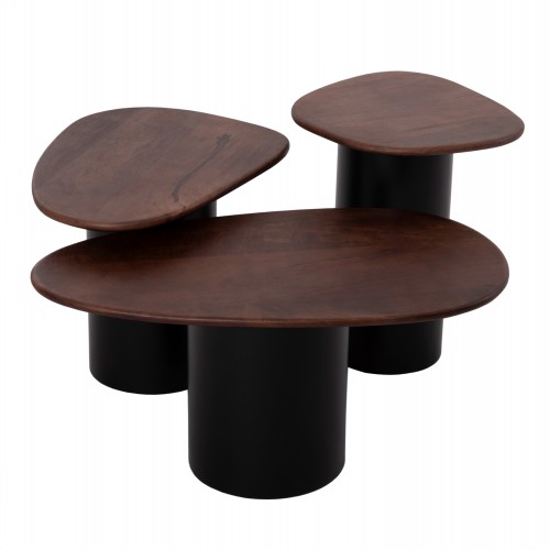 ΤΡΑΠΕΖΙA ΣΑΛΟΝΙΟΥ 3ΤΜΧ PEBBLES HM18004 MANGO TOP-ΜΕΤΑΛΛΙΚΕΣ ΜΑΥΡΕΣ ΒΑΣΕΙΣ Σαλόνι ΤΡΑΠΕΖΙA ΣΑΛΟΝΙΟΥ 3ΤΜΧ PEBBLES HM18004 MANGO TOP-ΜΕΤΑΛΛΙΚΕΣ ΜΑΥΡΕΣ ΒΑΣΕΙΣ Σαλόνι