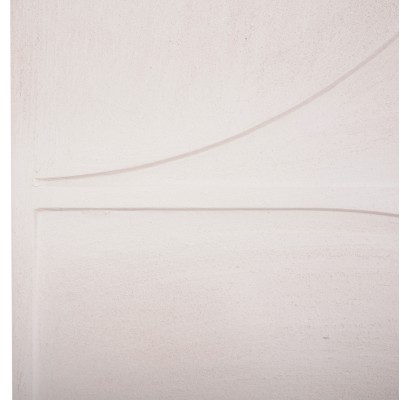 ΠΙΝΑΚΑΣ ΤΕΤΡΑΓΩΝΟΣ ΣΕΙΡΑ SANTORINI HM4507 MDF ΣΕ ΥΠΟΛΕΥΚΟ ΧΡΩΜΑ 80x4(πάχος)x80Υεκ. Διακόσμηση - Φως - Χαλιά