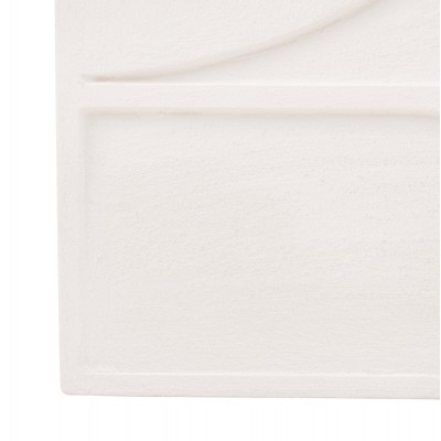 ΠΙΝΑΚΑΣ ΤΕΤΡΑΓΩΝΟΣ ΣΕΙΡΑ SANTORINI HM4508 MDF ΣΕ ΥΠΟΛΕΥΚΟ ΧΡΩΜΑ 80x4(πάχος)x80Υεκ. Διακόσμηση - Φως - Χαλιά