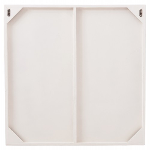 ΠΙΝΑΚΑΣ ΤΕΤΡΑΓΩΝΟΣ ΣΕΙΡΑ SANTORINI HM4508 MDF ΣΕ ΥΠΟΛΕΥΚΟ ΧΡΩΜΑ 80x4(πάχος)x80Υεκ. Διακόσμηση - Φως - Χαλιά