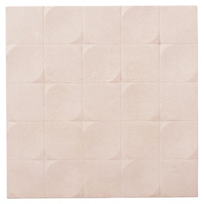ΠΙΝΑΚΑΣ ΤΕΤΡΑΓΩΝΟΣ ΣΕΙΡΑ SANTORINI HM4516 MDF ΣΕ ΥΠΟΛΕΥΚΟ ΧΡΩΜΑ 80x4,5(πάχος)x80Υεκ.