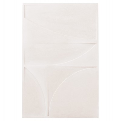 ΠΙΝΑΚΑΣ ΣΕΙΡΑ SANTORINI HM4505 MDF ΣΕ ΥΠΟΛΕΥΚΟ ΧΡΩΜΑ 80x4(πάχος)x120Υεκ.