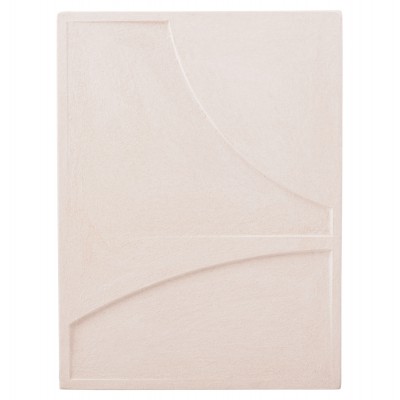 ΠΙΝΑΚΑΣ ΟΡΘΟΓΩΝΙΟΣ ΣΕΙΡΑ SANTORINI HM4509 MDF ΥΠΟΛΕΥΚΟ ΧΡΩΜΑ 60x4(πάχος)x80Υεκ.