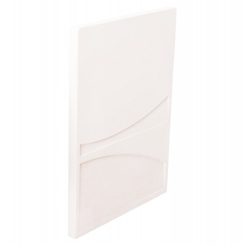 ΠΙΝΑΚΑΣ ΟΡΘΟΓΩΝΙΟΣ ΣΕΙΡΑ SANTORINI HM4510 MDF ΣΕ ΥΠΟΛΕΥΚΟ ΧΡΩΜΑ 60x4(πάχος)x80Υεκ. Διακόσμηση - Φως - Χαλιά