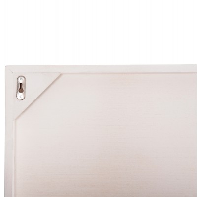ΠΙΝΑΚΑΣ ΟΡΘΟΓΩΝΙΟΣ ΣΕΙΡΑ SANTORINI HM4531 MDF ΥΠΟΛΕΥΚΟ-ΔΙΑΚΟΣΜΗΣΗ ΜΠΕΖ 80x4,5(πάχος)x120Υεκ. Διακόσμηση - Φως - Χαλιά