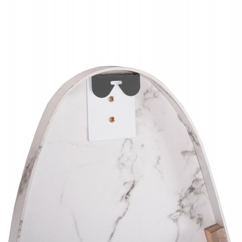 ΚΑΘΡΕΠΤΗΣ ΤΟΙΧΟΥ CRITHER HM4486.05 ΜΕ ΠΛΑΙΣΙΟ MDF ΣΕ WHITE MARBLE ΧΡΩΜΑ 49x140Υεκ. Υπνοδωμάτιο