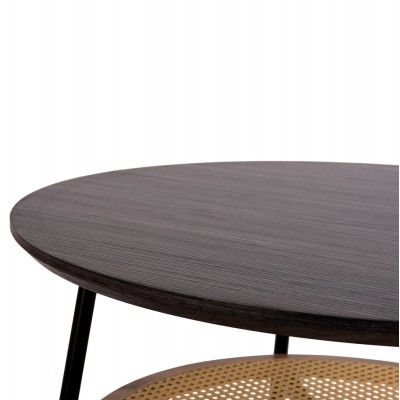 ΤΡΑΠΕΖΙ ΣΑΛΟΝΙΟΥ SEWELL HM18033 MDF ΣΕ ZEBRANO-ΜΕΤΑΛΛΙΚΑ ΠΟΔΙΑ-WICKER Φ80x46Υεκ. Σαλόνι ΤΡΑΠΕΖΙ ΣΑΛΟΝΙΟΥ SEWELL HM18033 MDF ΣΕ ZEBRANO-ΜΕΤΑΛΛΙΚΑ ΠΟΔΙΑ-WICKER Φ80x46Υεκ. Σαλόνι