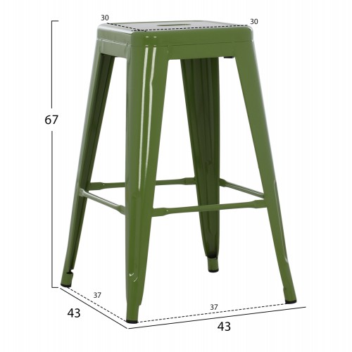 ΣΚΑΜΠΟ ΜΕΣΑΙΟΥ ΥΨΟΥΣ ΜΕΤΑΛΛΙΚΟ MELITA HM8573.53 ΣΕ LIGHT OLIVE GREEN 43x43x67Υεκ. Τραπεζαρία ΣΚΑΜΠΟ ΜΕΣΑΙΟΥ ΥΨΟΥΣ ΜΕΤΑΛΛΙΚΟ MELITA HM8573.53 ΣΕ LIGHT OLIVE GREEN 43x43x67Υεκ. Τραπεζαρία