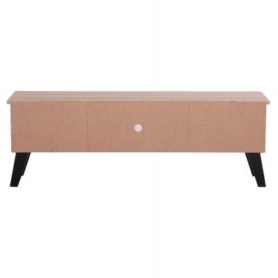 ΕΠΙΠΛΟ ΤΗΛΕΟΡΑΣΗΣ IREN HM2481.01 ΜΕΛΑΜΙΝΗ ΣΕ SONAMA OAK-ΜΑΥΡΟ 120x32,5-34x41Yεκ. Σαλόνι