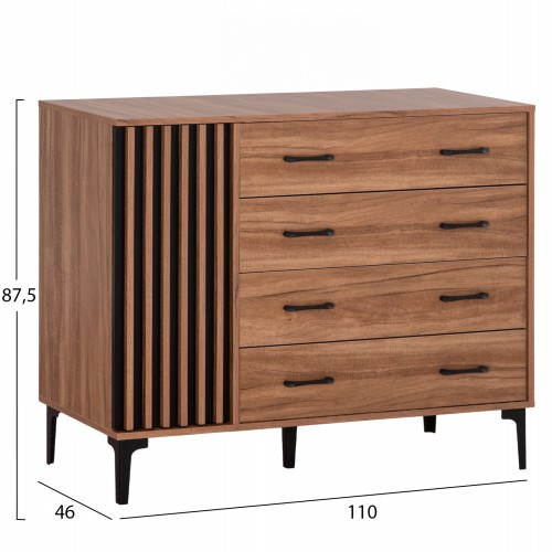ΣΥΡΤΑΡΙΕΡΑ ΣΕΙΡΑ HARRY HM18009.01 ΜΕΛΑΜΙΝΗ ΦΥΣΙΚΟ ΞΥΛΟΥ-ΜΑΥΡΟ 110x46x87,5Υεκ. Υπνοδωμάτιο ΣΥΡΤΑΡΙΕΡΑ ΣΕΙΡΑ HARRY HM18009.01 ΜΕΛΑΜΙΝΗ ΦΥΣΙΚΟ ΞΥΛΟΥ-ΜΑΥΡΟ 110x46x87,5Υεκ. Υπνοδωμάτιο